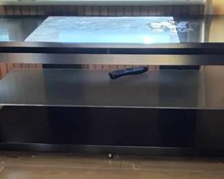 Tempered Glass TV Stand Console