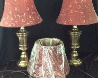 Brass Table Lamps