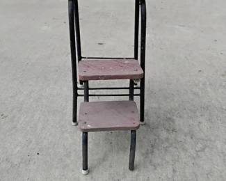 Little Red Folding Stepstool