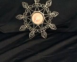 Snowflake Tea light Holder