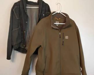 2XL Carhart Coat with Jean Jacket