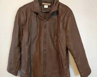 Tudor Court Leather Coat By Haband