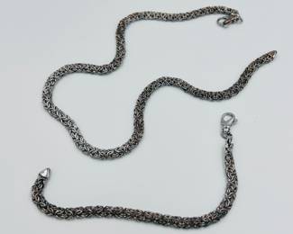 Sterling Silver necklace and bracelet