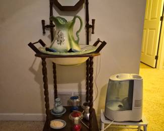 vintage furniture and soap