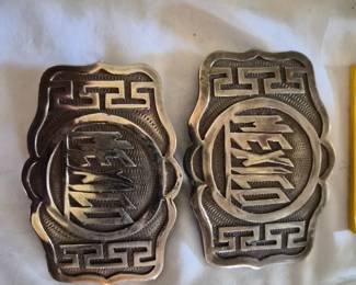 sterling silver belt buckles