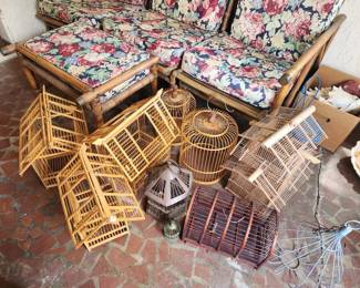 Decorative bird cages