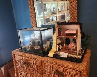 Wicker furniture