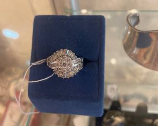 sterling cz looks great totally affordable