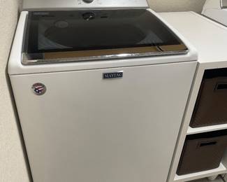 MAYTAG ELECTRIC WASHER/DRYER SET - CLEAN WELL CARED FOR AND READY TO GO