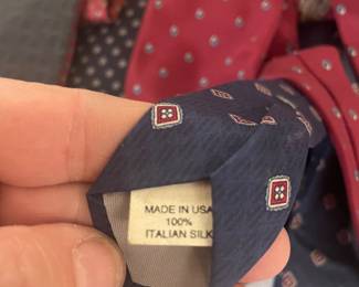 vintage silk mens ties