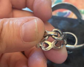 retired sterling james avery ring