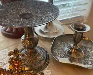 PEWTER ITEMS