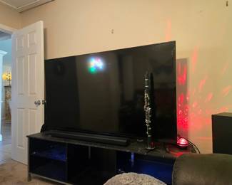 70" Smart TV. Insignia with Fire Stick & Console