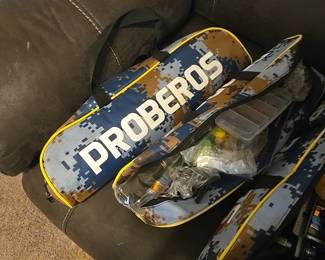 Telescoping Fishing Poles, Carrying Case & Accessories