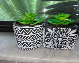 Faux Small Plants