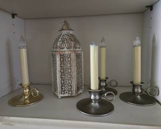 Candles & lantern