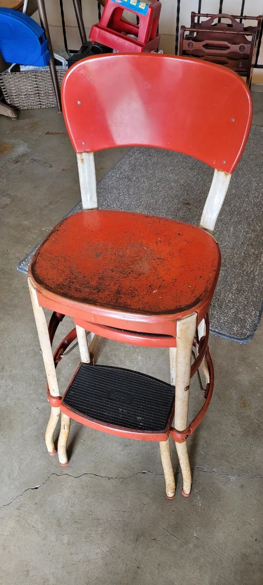 Antique Cosco step stool