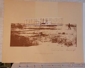 75th anniversary of Man's first powered flight limited print 859 of 998