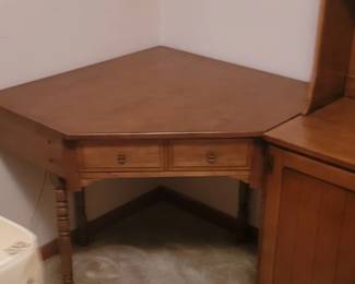 Vintage corner desk