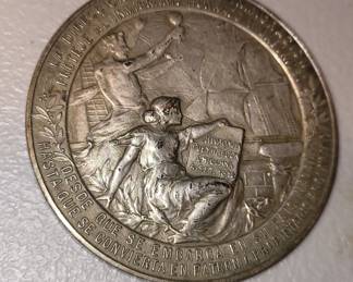 1912 Argentina historical metal