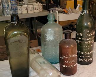 Antique bottles