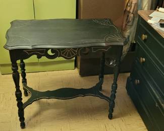 Antique accent table