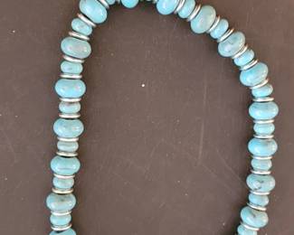 Monet Jade like necklace