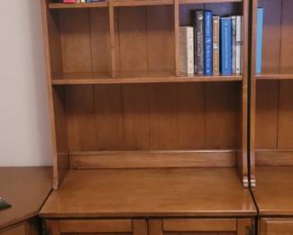 Vintage bookcase unit