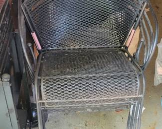 Wrought iron patio furniture
