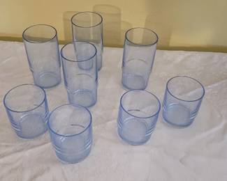 Tupperware acrylic tumblers