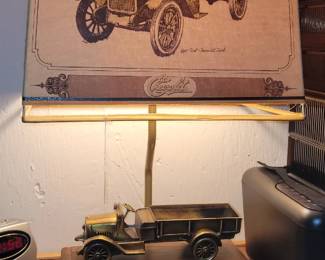 Vintage Chevrolet lamp
