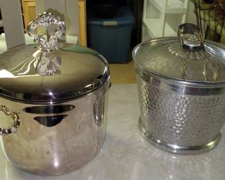 Vintage ice buckets