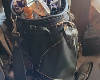 Vintage golf clubs