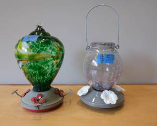 Hummingbird feeders