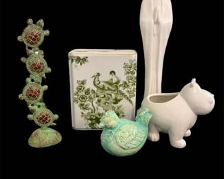 Green White Home Decor