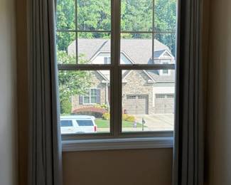 8 Taupe Colored Window Panels 37 X 84 Each