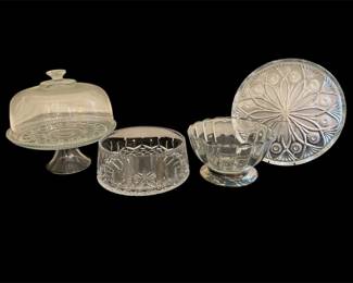 Crystal Cut Glass Entertaining Items