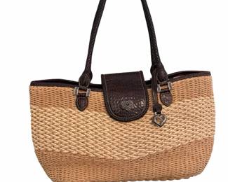 Brighton Savannah Straw Tote Bag