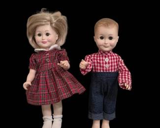 Vintage Effanbee Bobbsey Twins Dolls