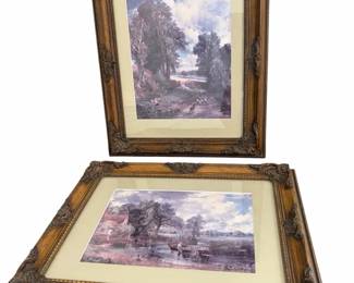 John Constables The Cornfield The Hay Wain Framed Prints