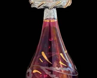Vintage HandBlown Glass Perfume Bottle