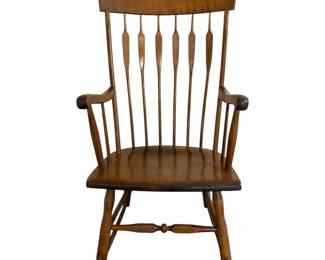 Nichols Stone Maple Spindleback Rocking Chair