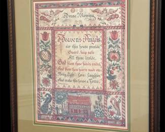 House Blessing Framed Print