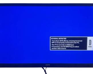 Sanyo 32 Flat Screen TV Vizio Soundbar Audio Bundle