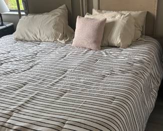 Twin Metal Beds With a king bed frame