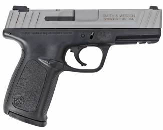 smith & Wesson 9mm pistol