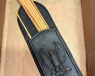 Cast Iron Match Safe