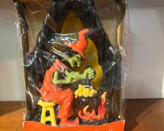 Gurley NIB Witch's Brew Glow Candle