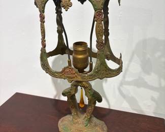 Spelter Table Lamp