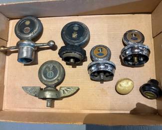 Very Rare Radiator Cap Ornaments, Ford, Stutz, Cadillac & More